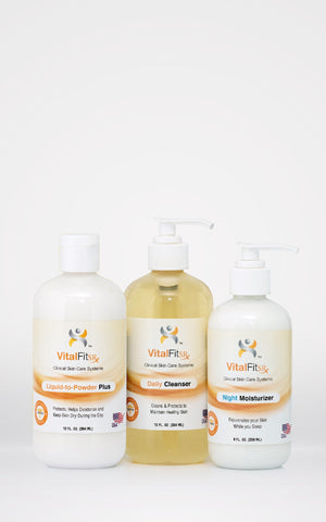 3 Piece VitalKit™ Skin Care System - Liquid Powder Plus (for Limb Loss)