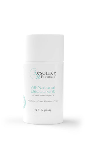 All-Natural Deodorant Aluminum-Free, Paraben-Free Infused With Sage Oil